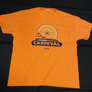 2023 Philadelphia Flyers Charities Carnival XL T-Shirt